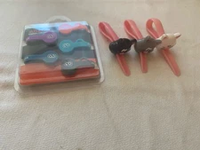 5 Magnetic Cable Ties Silicone Wire Organizer Reusable Cord 3 Straps Cat Kitten