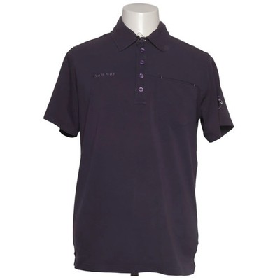 Mammut, Poloshirt, Größe: L, Grau, Baumwolle/Elasthan/Polyester, Einfarbig #5cR