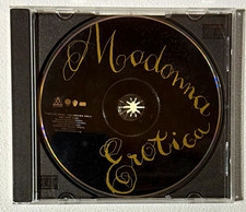 Madonna Erotica PRO-CD-5665 1992 US Promo CD Black Gold Erotic Edit RARE