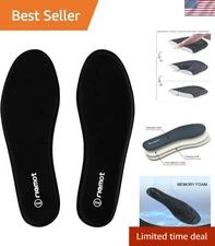 Ultra Cushioned Memory Foam Shoe Inserts - High Arch Support & Shock Absorption