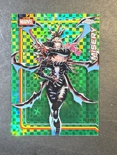 Topps 2026 Chrome Marvel Comics Misery #137 Green X-Fractor 64/99