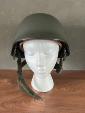 Post WWII West German Gefechtshelm M92 Military Helmet Bund 55-57 8470-12