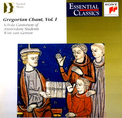 Gregorian Chant - Wim Van Gerven - CD, VG