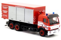 Herpa 953702 Mb Mercedes Benz Sk 94 Wlf Wechsellader Feuerwehr Bremen 1:87 H0