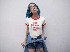Harry Styles - But Daddy I Love Him - Ringer Shirt