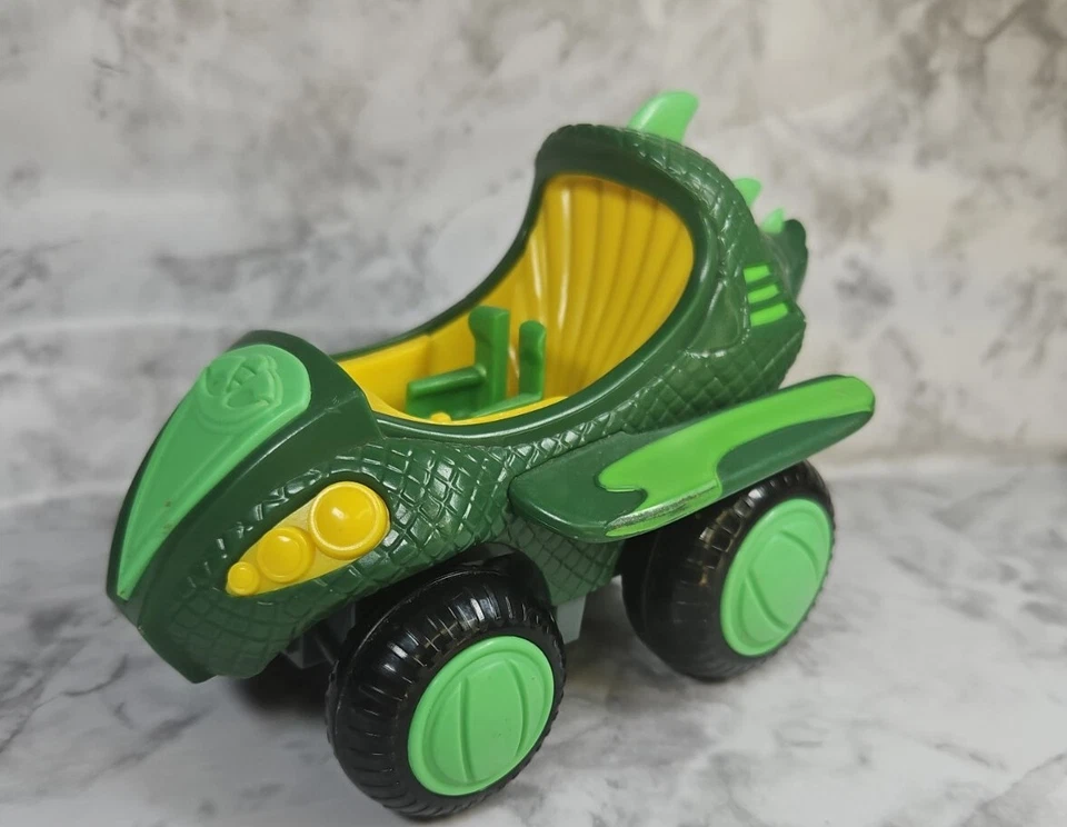 Veículo PJ Masks Hero Boost verde Gekko carro móvel apenas rola incrível - Imagem 2 de 4