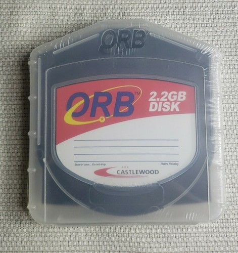 ORB 2.2 GB DISK By Castlewood Formatted For IBM Factory Sealed - Afbeelding 3 van 3