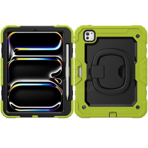 For iPad Air 11" M2 4/5th 10/9/8/7/6th Tablet Shockproof Rugged Stand Case Cover - Picture 122 of 211