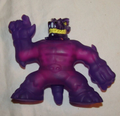 GIGIGU POISON ソフビ Heroes of Goo Jit Zu Purple Dino by Bandai X-ray Shredz