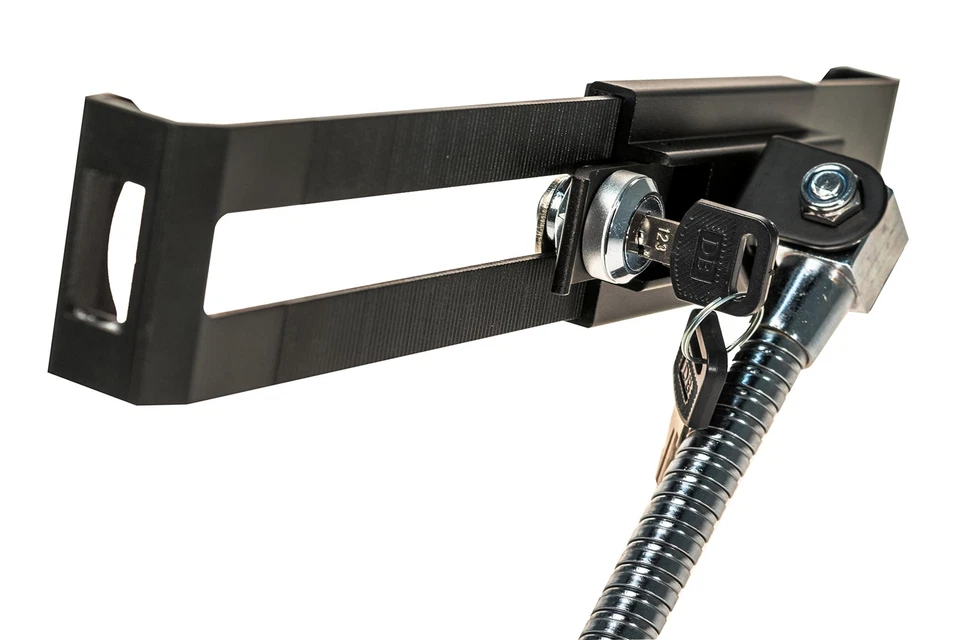 Soporte de coche cuello de cisne &#8211; CTA seguro cuello de cisne montaje de coche con cerradura y llave Foto 4 de 4