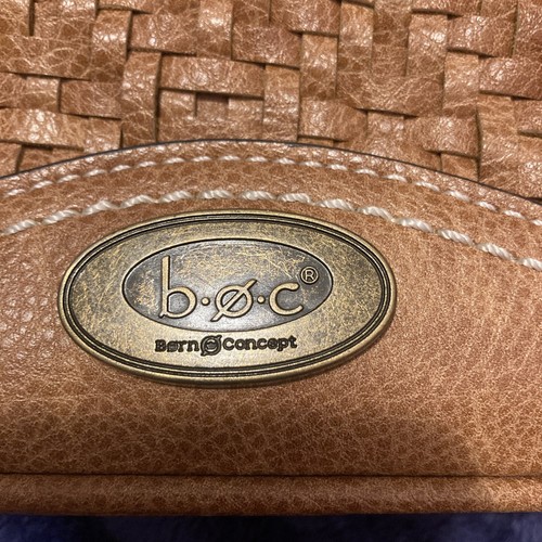 B.O.C. Born Concepts Womens Satchel Medium Faux Leather And Bronze Accents Purse - Picture 3 of 9