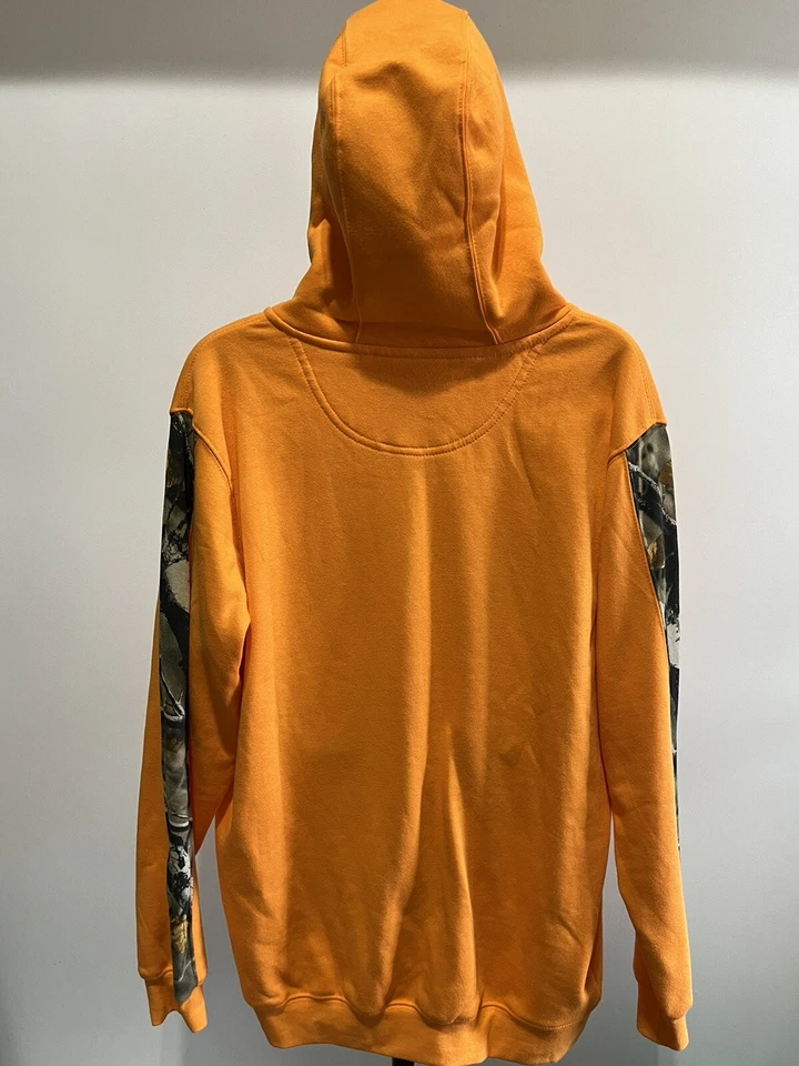 Legendary Whitetails The Outfitter Camuflaje Caza Aire Libre Sudadera con Capucha Para Hombres Lg. Naranja Foto 3 de 4
