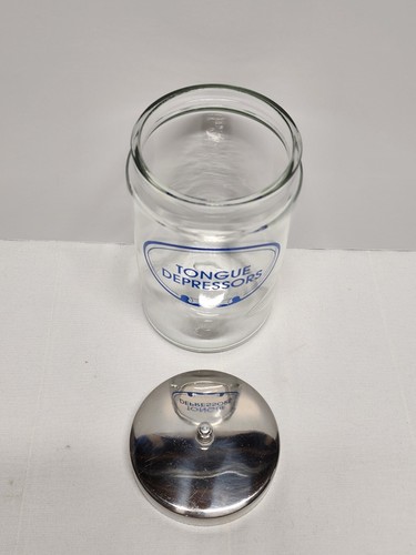 Medical Glass Apothecary Lidded Jar, Each Sold Separately - Picture 8 of 9