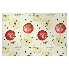 Carpet 60x90cm Vinyl Mat Floor Mat Decoration Apples Cores Kitchen