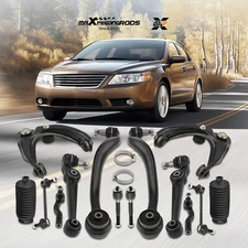 14pcs Front Upper Lower Control Arm Tie Rod Sway Bar for Mercury Milan 2010 2011