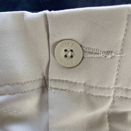Nike Flex Pants Mens Golf Light Beige 32x30 Swoosh Dri-FIT AA3318-072 Stretch - Picture 10 of 18