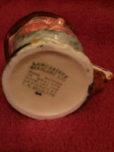 Vintage Miniature Tom Cobleigh Toby Jug by Lancaster and Sandland Hand Painted - Picture 6 of 7