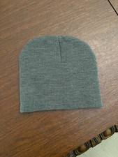 Winter Cap Snow Cap Cold Weather Warm Hat Grey Men's One Size
