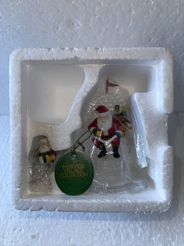 DEPT 56 HERITAGE/NORTH POLE SERIES "I'LL NEED MORE TOYS" #56365 NEW MIB - Picture 1 of 2
