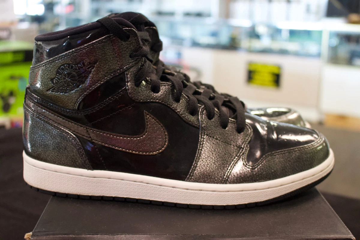 Nike Air Jordan 1 Retro High OG Black Patent Anti Gravity Size