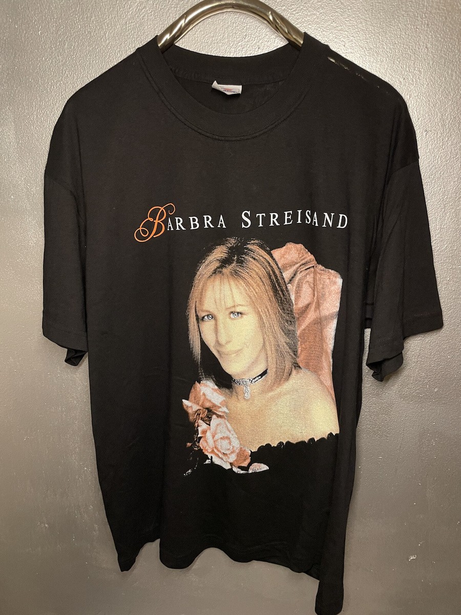 Vintage Barbara Streisand Timeless Tour 2000 Concert Tshirt Black