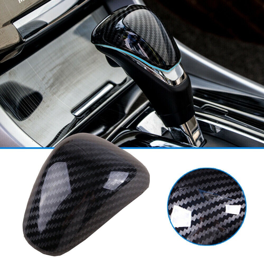 Gear Shift Knob Cover Replacement Trim ABS Easy Installation Accessories