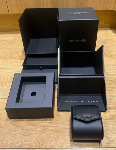 Genuine Original Girard Perregaux Watch Presentation Box Set with Travel Case - Picture 3 of 10