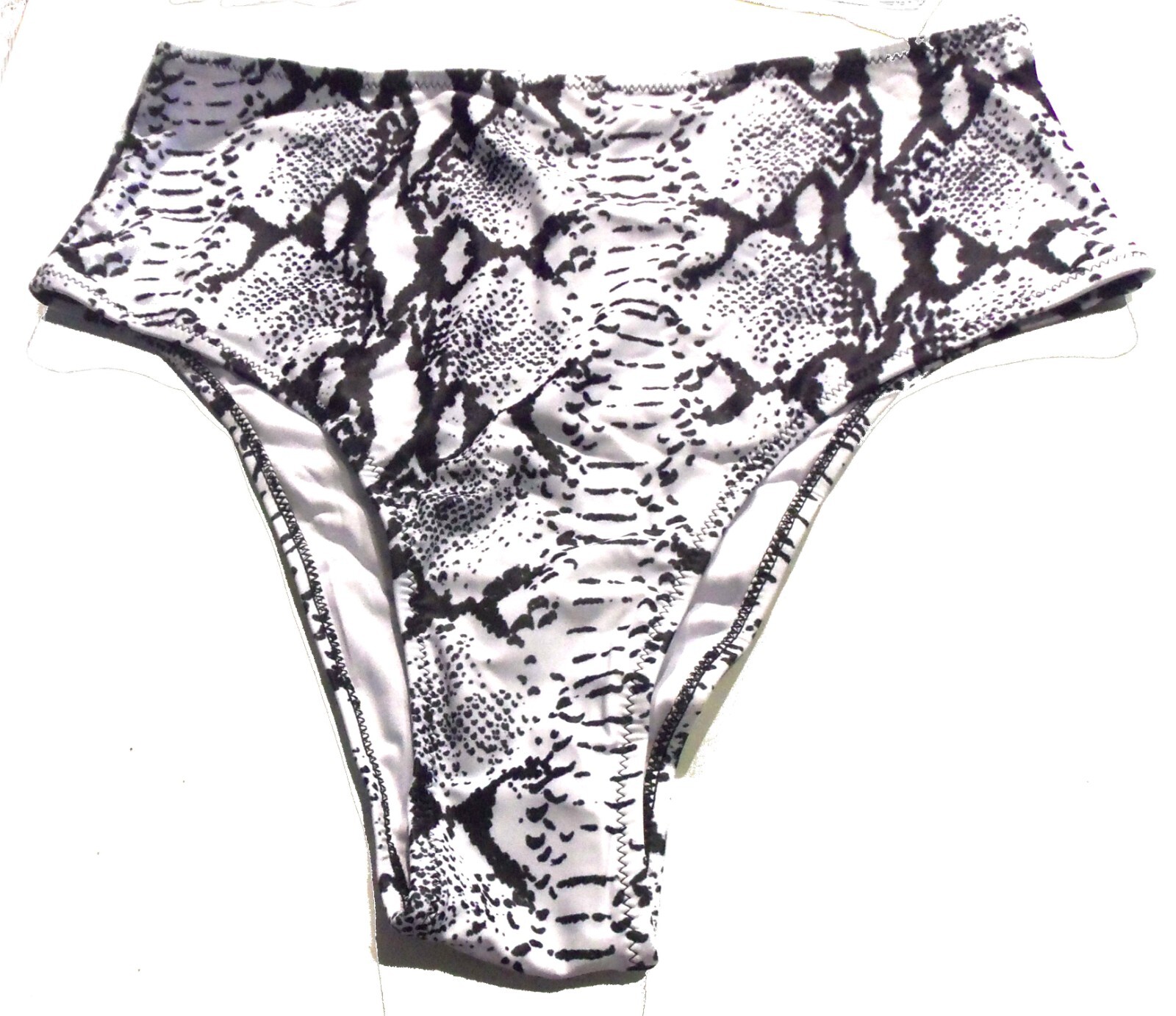 black-white-retro-look-animal-snake-print-bikini-swimsuit-sizes-x