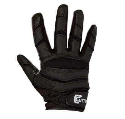 Cutters X40 C-Tack Solid Footballhandschuhe schwarz Größe M