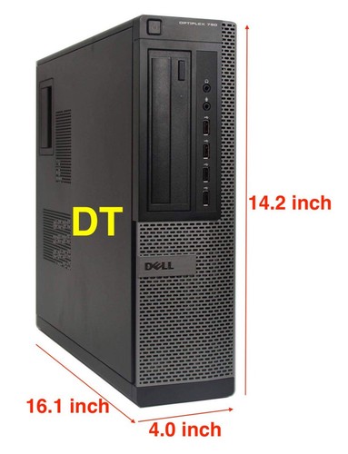 Dell OptiPlex Windows 7 Pro 3.1GHz PC Desktop 90 Day Warranty Wi-Fi 8GB DVD/RW - Picture 9 of 9