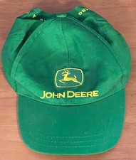 John Deere Child's Cap Green Size 2T/3T Elastic in Back Embroidered Logo