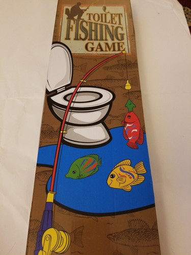 TOILET FISHING Game Fun Collectible great gag gift! - Picture 5 of 5
