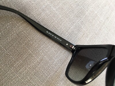 New BALMAIN Paris BL 2016 C02 Black sunglasses with Gold  display picture 2
