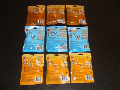 LEGO MIXELS SERIES 5 COMPLETE SET OF 9 GOX JINKY CHILBO KROG SPUGG