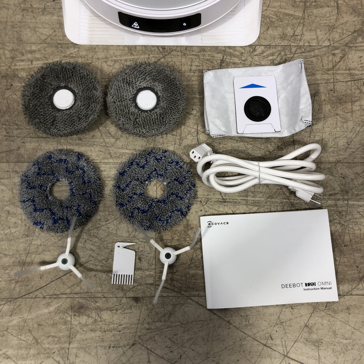 ECOVACS DEEBOT T20 Omni Floor Cleaning Robot Vacuum and Hot Water