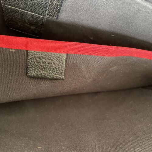 Ecco Bag Black Travel Messenger Laptop Detachable Strap - Picture 15 of 19