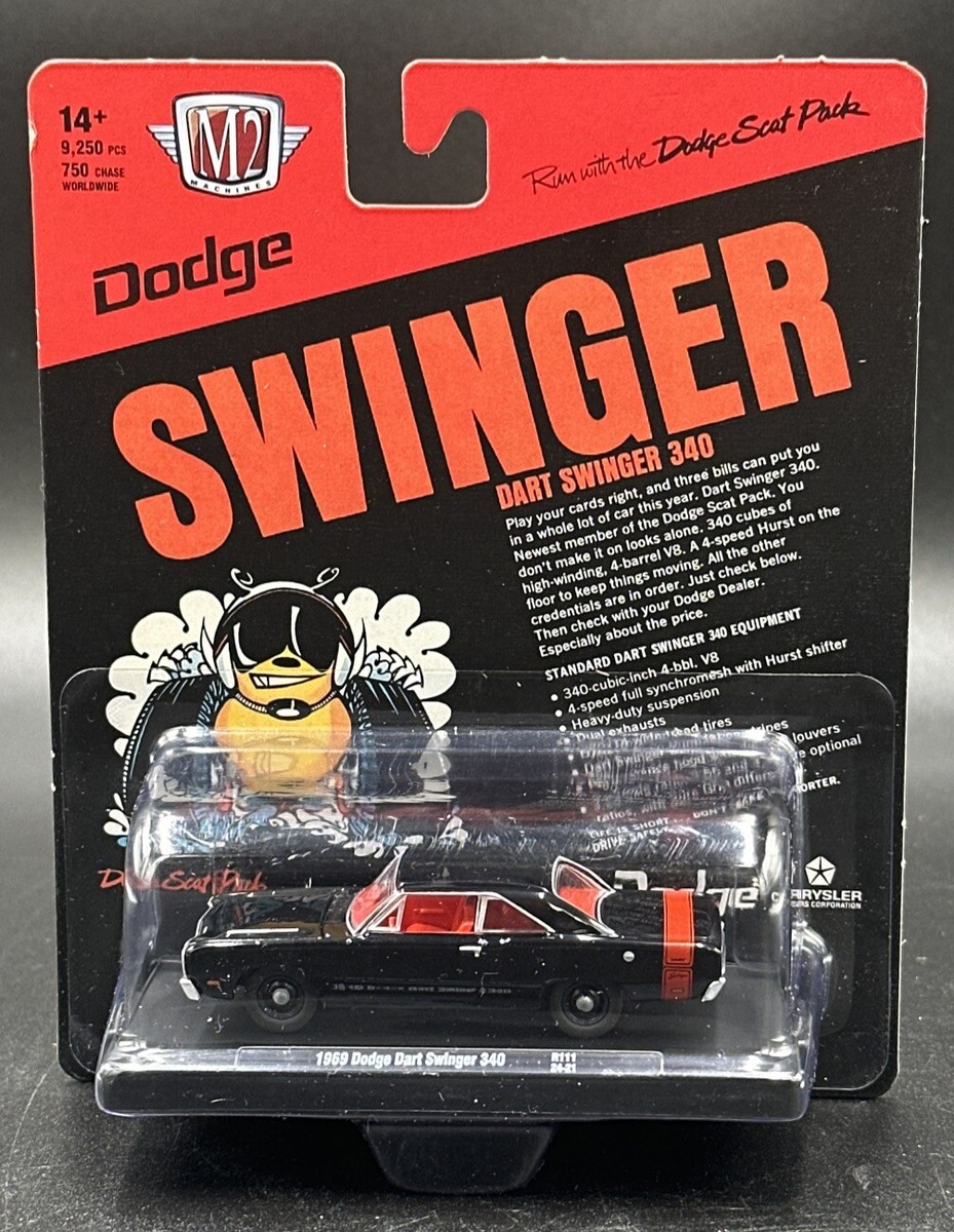 2024 M2 Machines Auto-Drivers 1:64 R111 1969 Dodge Dart