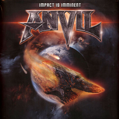 Anvil - Impact Is Imminent Limited Clear Red Vinyl  (2022 - EU - Original)