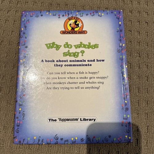 Tupperware Library - Disney - Mickey Wonders Why - Why Do Whales Sing? - Picture 4 of 4