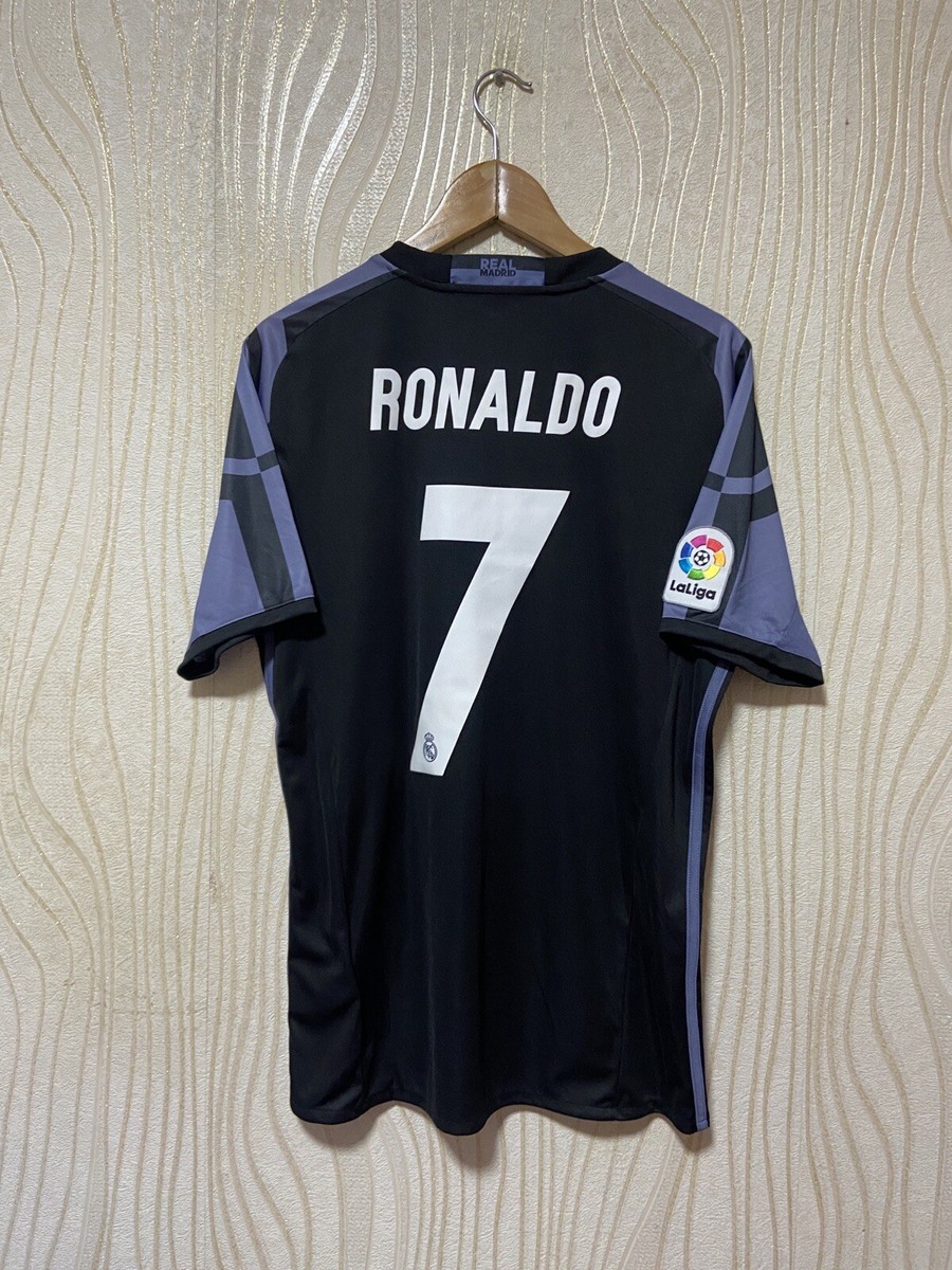 Real Madrid ロナウド R9アウェイシャツ 黒 adidas Real Madrid ロナウド R9アウェイシャツ 黒 adidas Adidas Real Madrid