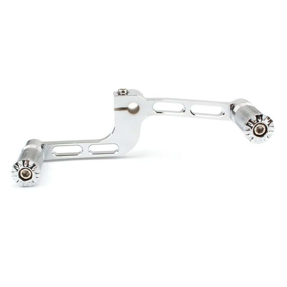 Silver Gear Shift Lever Shifter Foot Peg Kit For Harley Sportster XL 883 2004-06 Foto 2 de 4