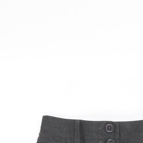 Marks & Spencer Boys Grey Polyester Blend Cropped Trousers Size 5-6 Years - Picture 3 of 12