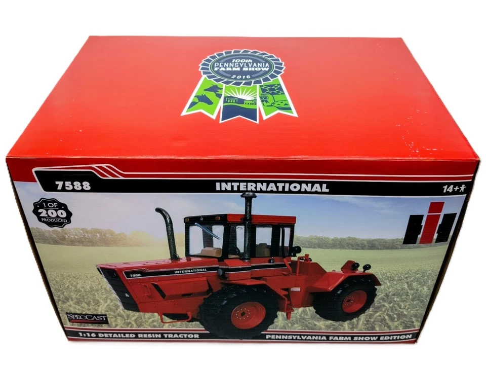 Trator International Harvester 7588 4WD 1/16, 2016 Pennsylvania Farm Show - Imagem 4 de 4
