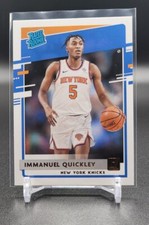 2020-21 DONRUSS INFINITE RATED ROOKIE IMMANUEL QUICKLEY KNICKS #213