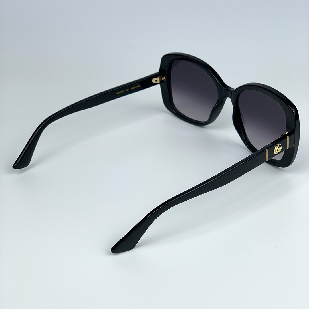 ? Gucci GG0762S 001 Sunglasses Black Grey Gradient Square Women Gucci | Accessories | Guccigg762s00 Sunglasses Black Grey  main image 4