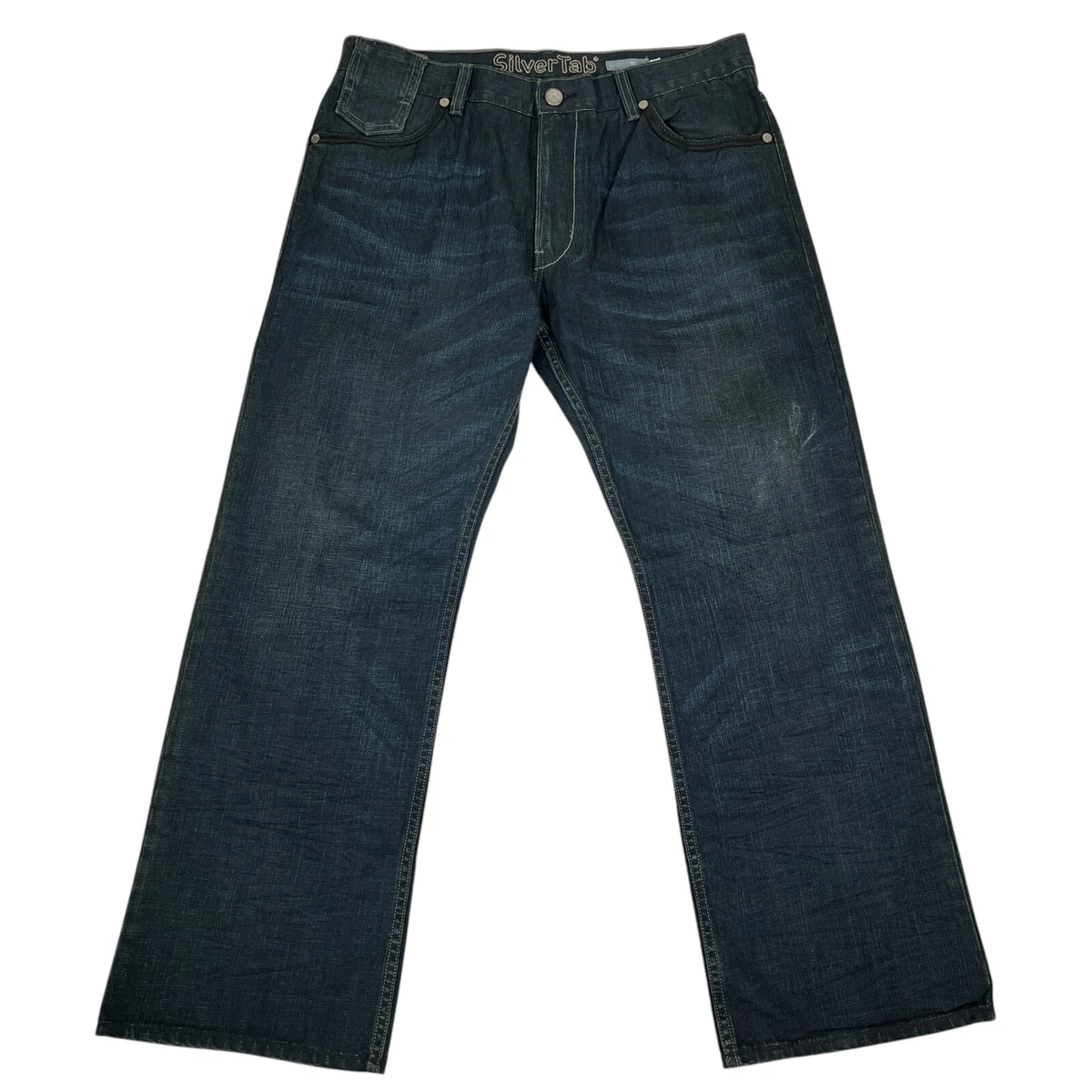 【希少モデル】 Levi’s silver Tab Straight 36×30 SilverTab Regular 36 Size Jeans for Men for sale | eBay