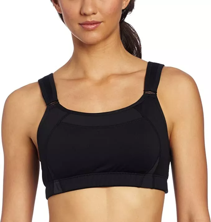 New Balance Women s The Shockingly Unshocking Sports Bra Black