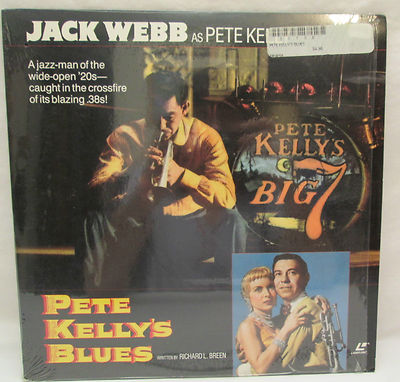 Pete Kellys Blues Laserdisc Jack Webb Peggy Lee Janet Leigh Edmond OBrien