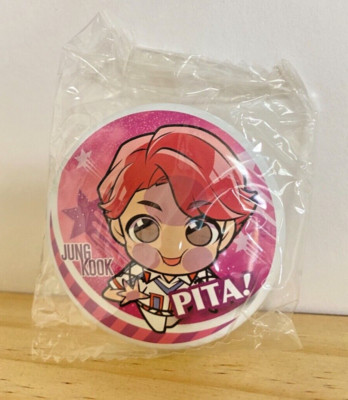 Jung Kook BTS Unopened Button Can Badge  PITA! Japanese Rare From Japan