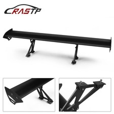 Universal Hatch Adjustable Aluminum Gt Rear Trunk Wing Racing Spoiler 53 Universal Hatch Adjustable Aluminum Gt Rear Trunk Wing Racing Spoiler 53